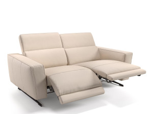 2-местный кожаный диван