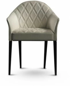 Reflex Мягкое кожаное кресло с подлокотниками Peggy