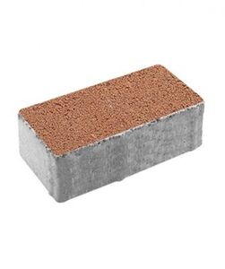 Тротуарные плиты "ЛА-ЛИНИЯ" - Б.5.П.8 (Гранит) Оранжевый