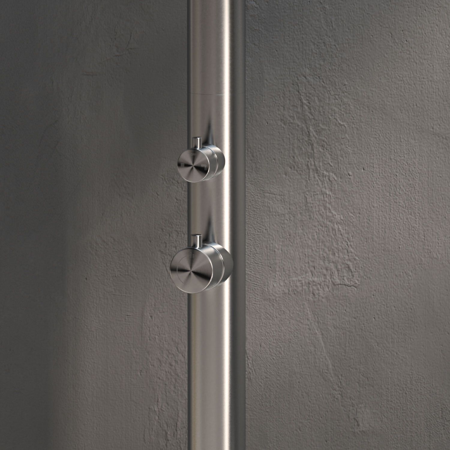 Открытый душ из нержавеющей стали с моющим средством для ног SINED OLBIA ARCH-00142049 - Вид №9