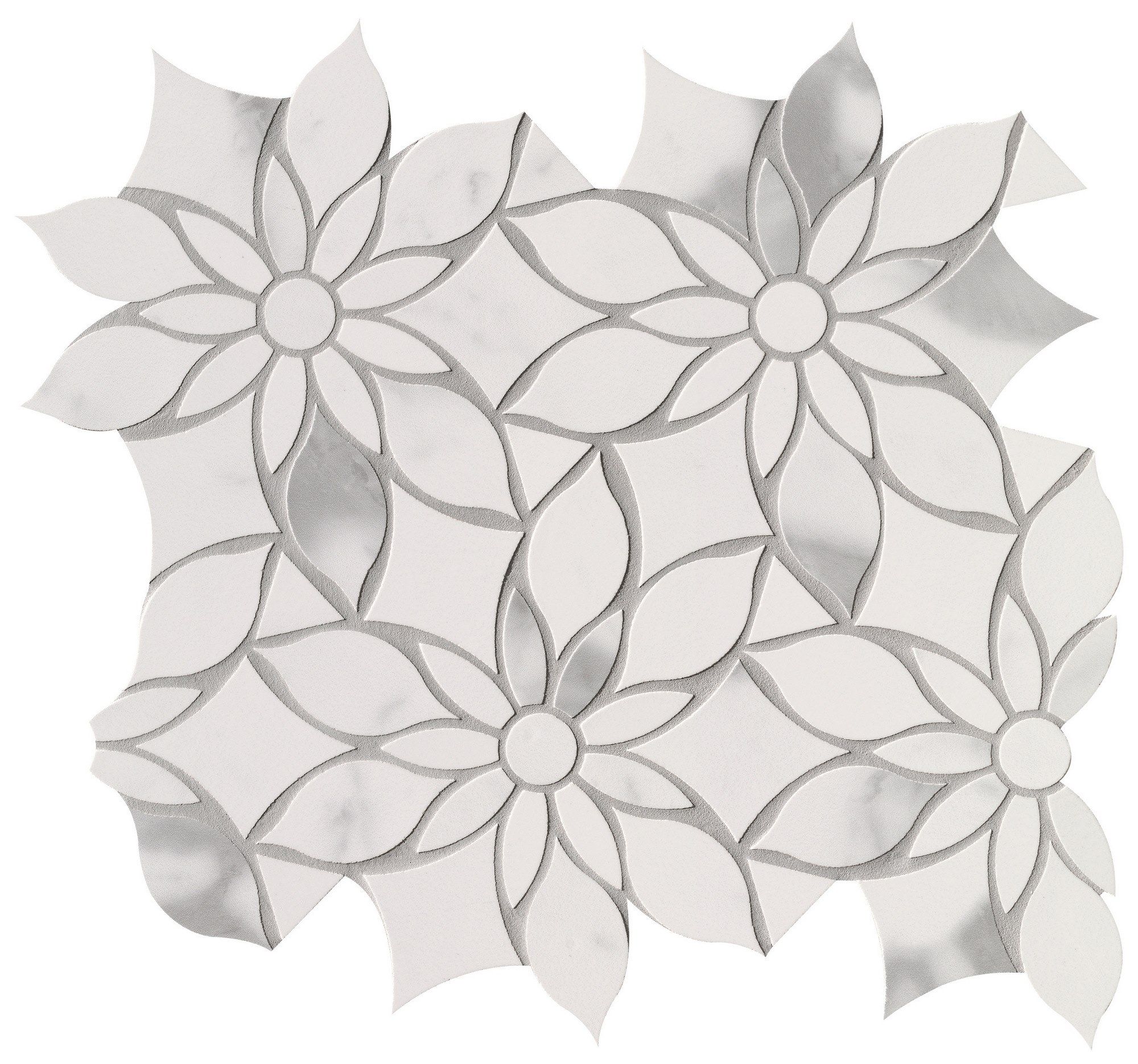 Белая паста керамическая мозаика FAP ceramiche Roma Gold ARCH-00087114 - Вид №35