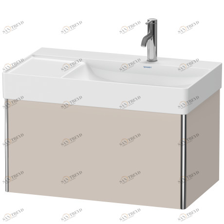 XS406209191 XSquare Тумбочка подвесная Серо-коричневый декор Duravit