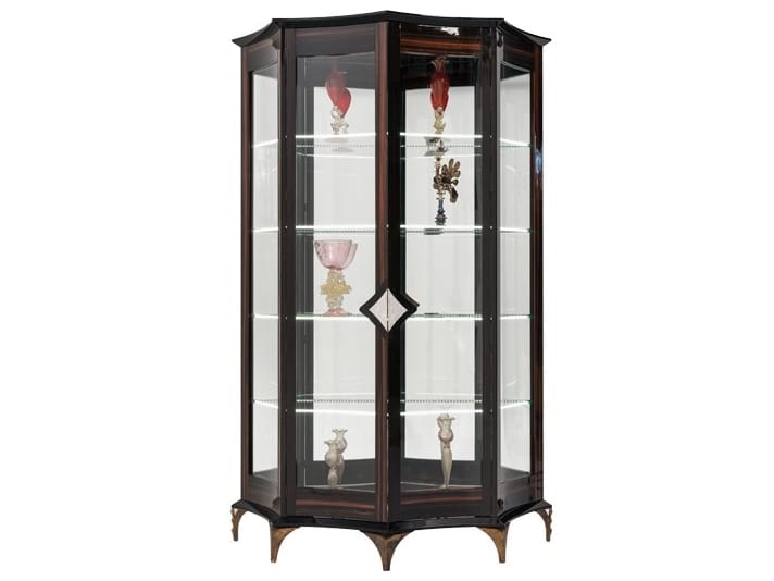 Витрина из дерева и стекла со встроенным освещением Mantellassi 1926 Ermes ARCH-00037469