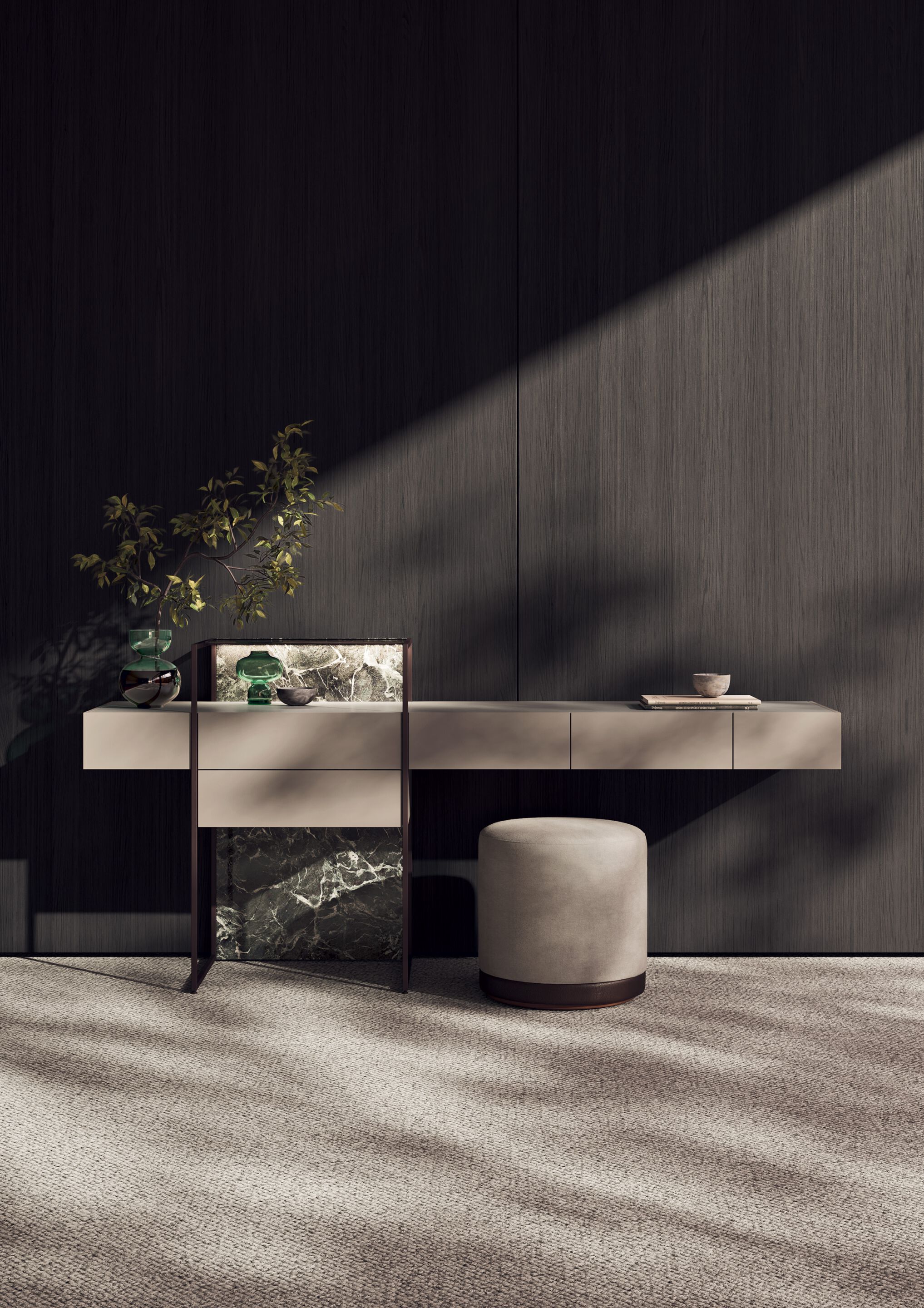 Письменный стол из керамогранита с ящиками Kico Living Complements ARCH-00147001 - Вид №2