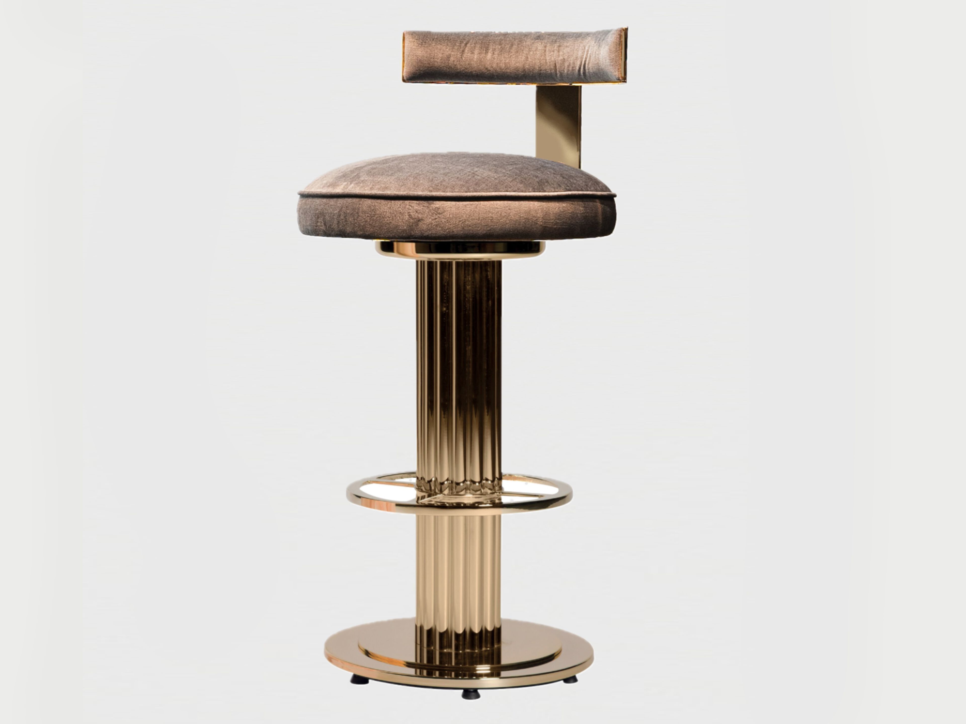 Высокий стул с мягким сиденьем Galbiati Exclusive Interiors ARCH-00024047