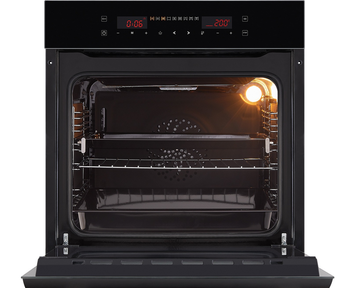 5363125 Электрический духовой шкаф HIBERG VM 6192 B черный STDN-0103775 - Вид №3