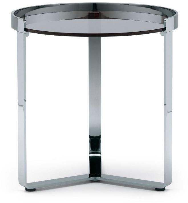 MisuraEmme Круглый журнальный столик из стали и стекла Atelier sun-id-1380414 - Вид №1