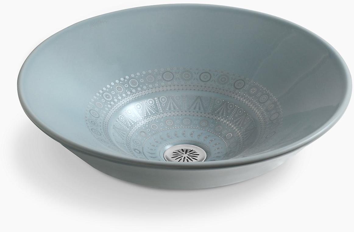 K-14223-SR1-K7 Накладная раковина на столешницу  прямоугольная Kohler  - Вид №1