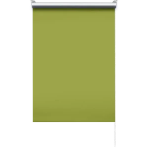 Штора рулонная Blackout 55x175 см зелёная