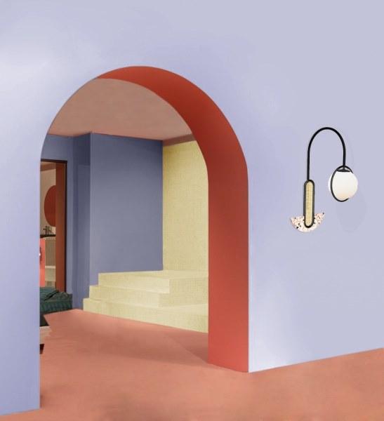 UTU Soulful Lighting Настенный светильник из металла Frame Santreyd sun-id-1393404 - Вид №3