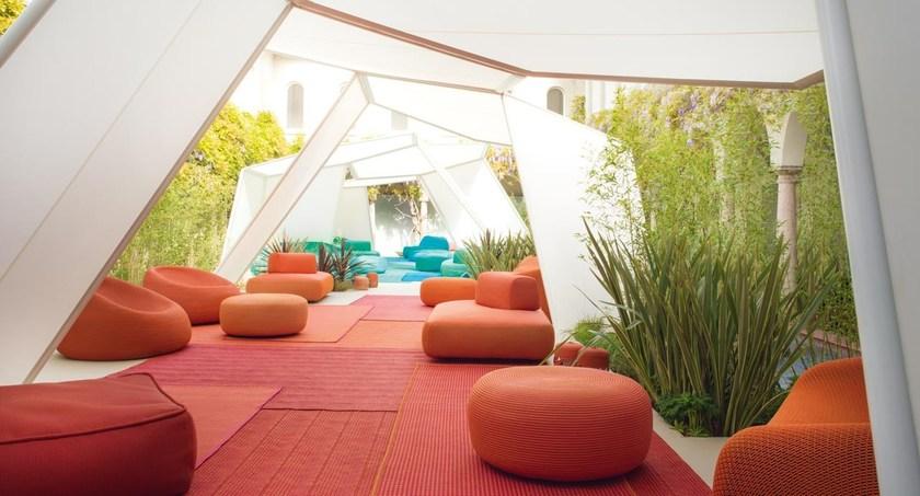 Paola Lenti Садовый пуф из ткани sun-id-1452360 - Вид №3