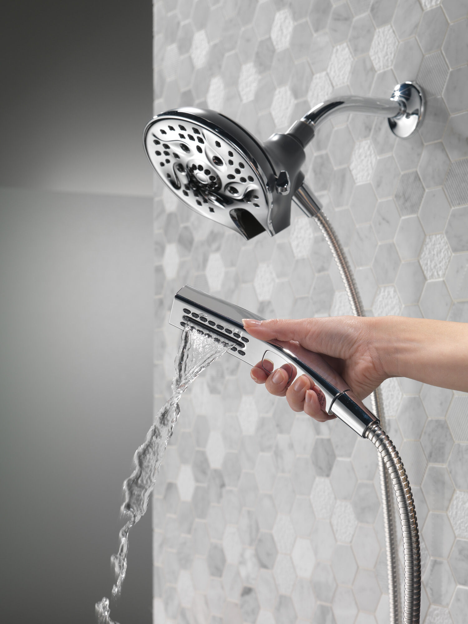 75510 Комбинированный H2O HSSH 1,75 галлона в минуту MagnaTite 5S Delta Faucet DELTA Хром - Вид №13