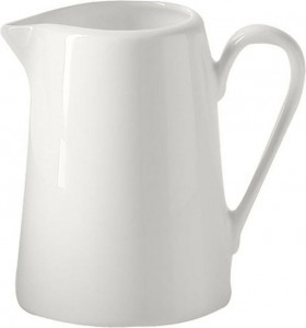 63071 Dibbern Молочник конический Dibbern "Белый декор" 150мл Фарфор костяной