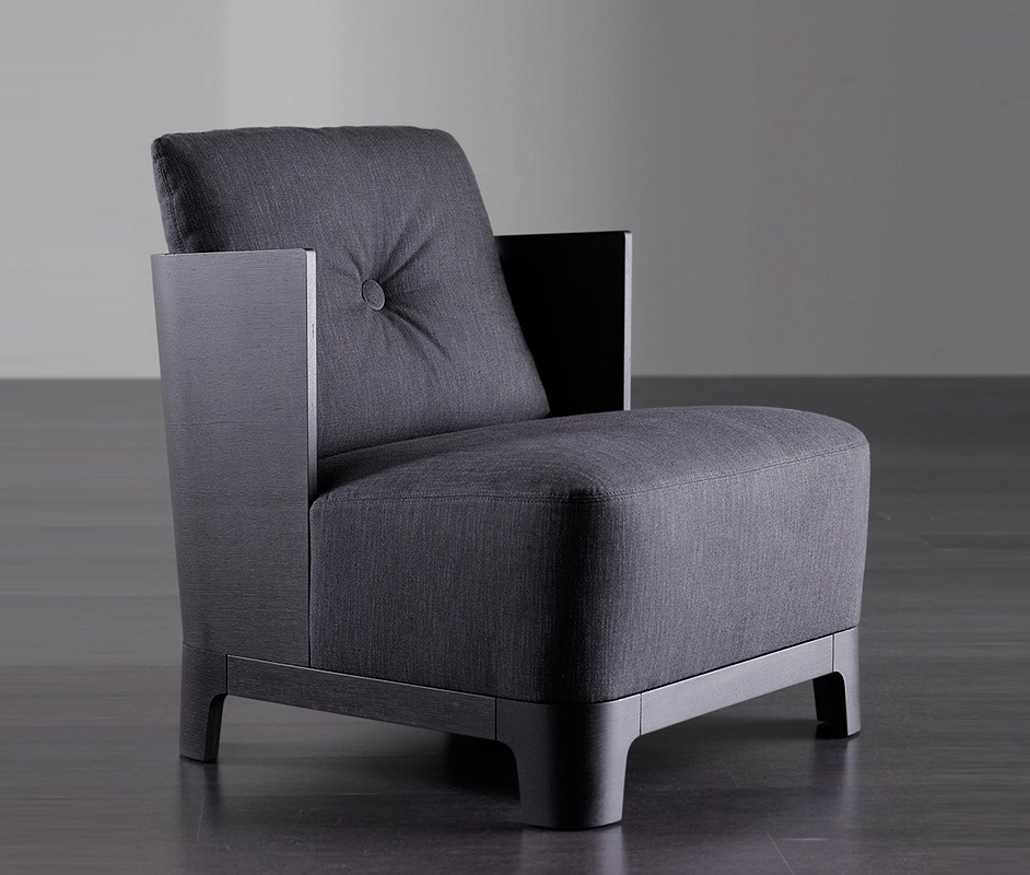 Кресло  MERIDIANI KEETON WOOD poltroncina Live