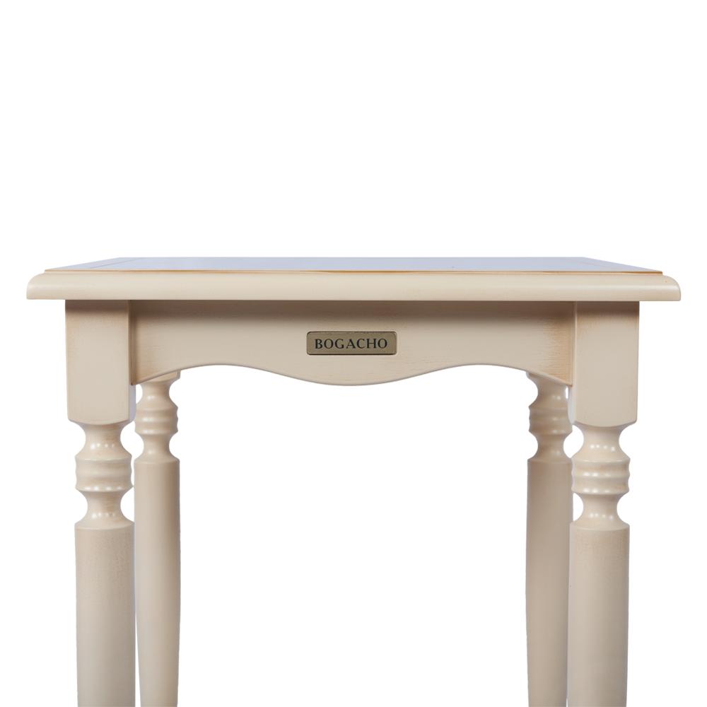 16001 Стол Оникс 1 Айвори BOGACHO 4627138230657 - Вид №3