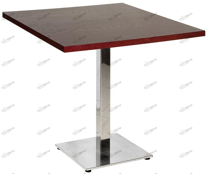 2522 Стол Harvey 70*70 Nut R-HOME 140401+401118_темный орех