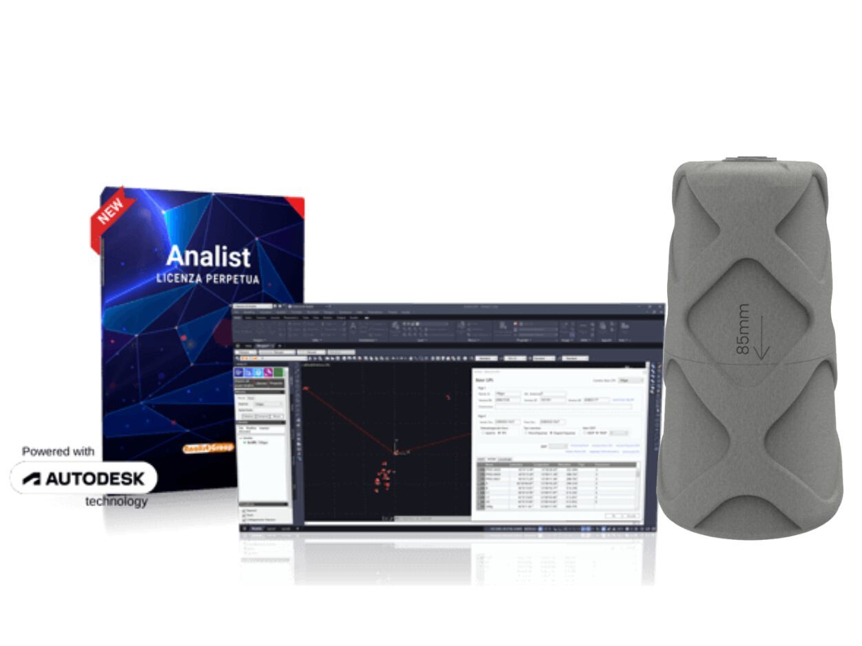 Программное обеспечение для GPS-съемки Analist Group ROVER GNSS PROTRACK ARCH-00069829 - Вид №1