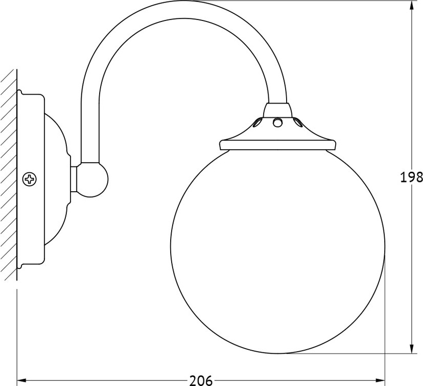STI 626 Светильник 40W 3SC STILMAR ANTIQUE COPPER Treesseci 3SC - Вид №1
