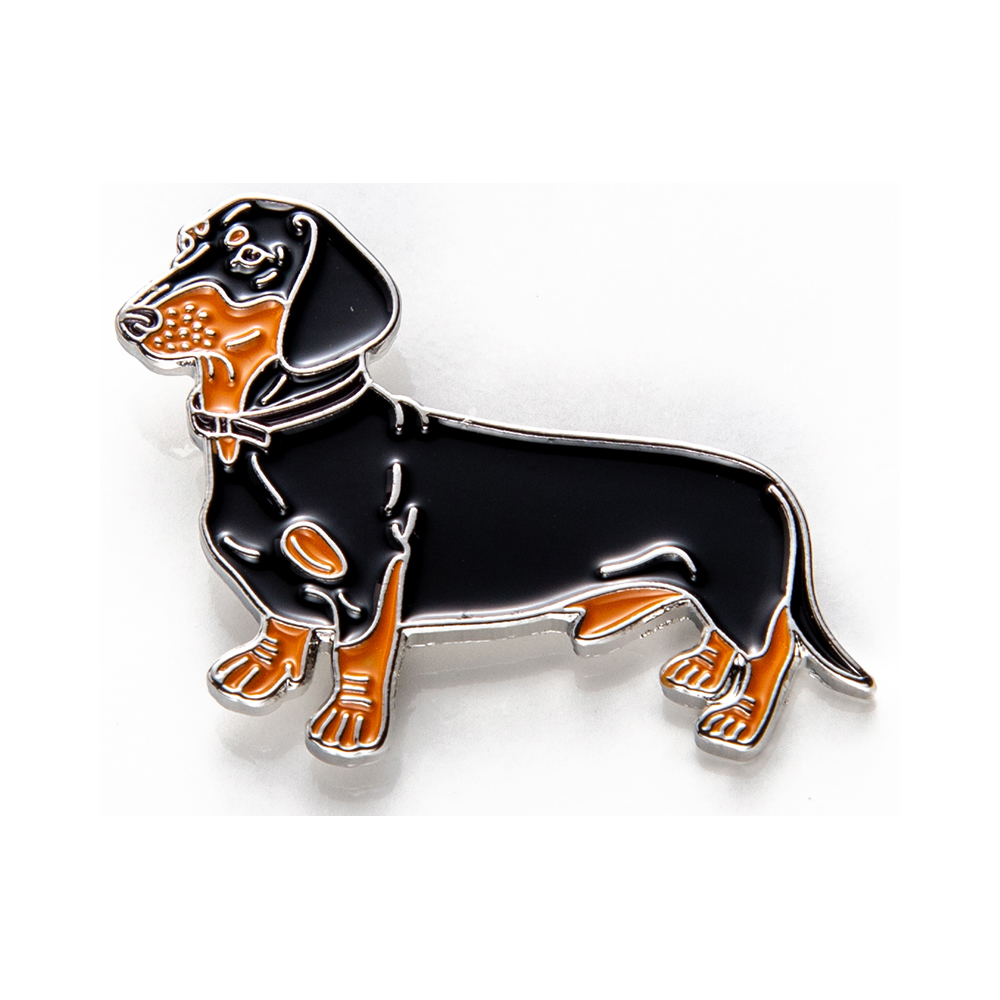 1094691 Значок эмалированный №26 Такса Santreyd 