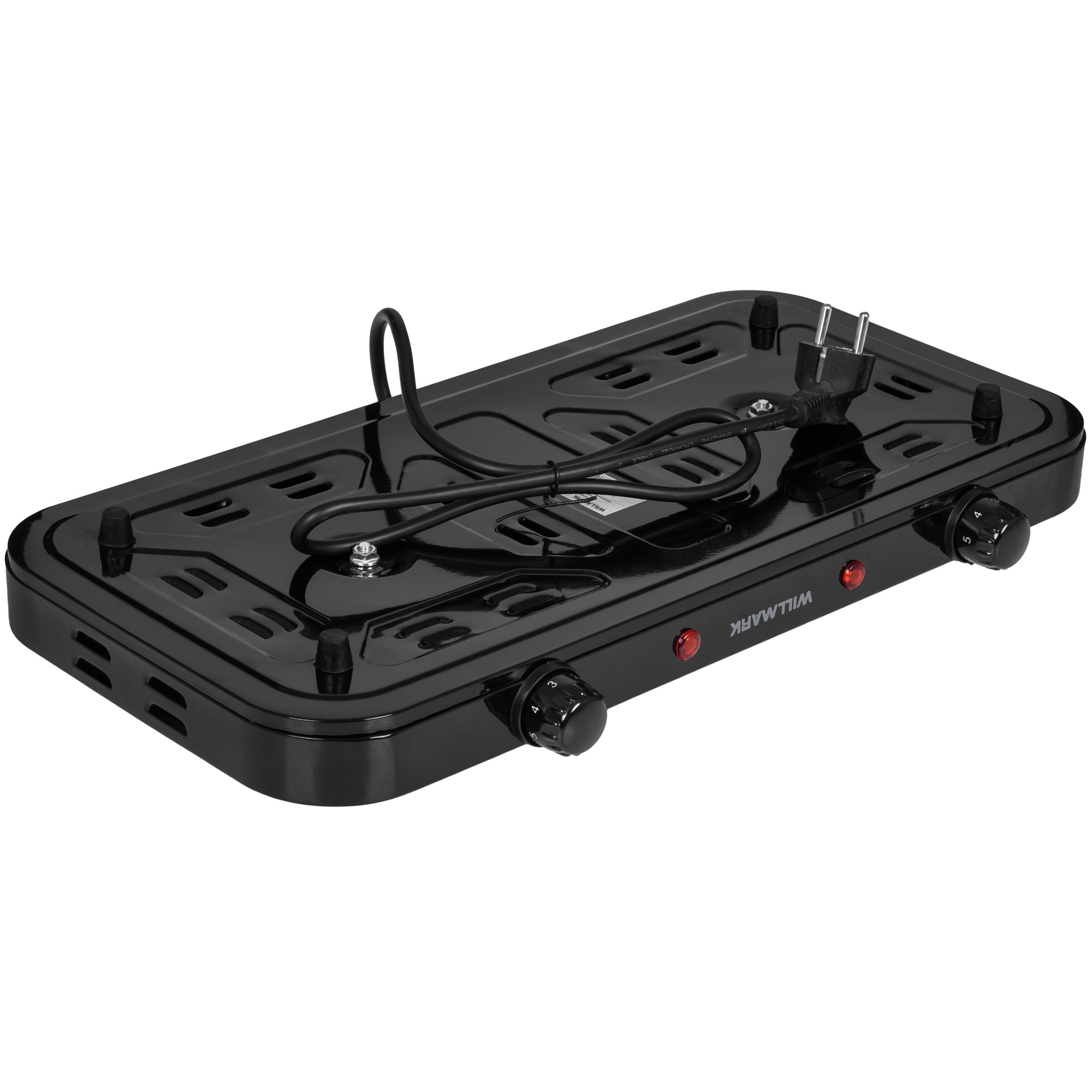 8196299 Плита компактная электрическая Willmark HS-215Т черный STDN-0096840 - Вид №4