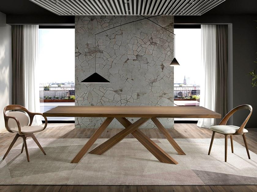 Angel Cerdá Прямоугольный деревянный обеденный стол Nature life 1033 Angel Cerda - Вид №3