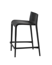 Nassau 537B Моноблочный барный стул из полипропилена, изготовленный по технологии инжекторного пневмоформования. Версия с высотой сиденья H 66 см. Et al. Nassau