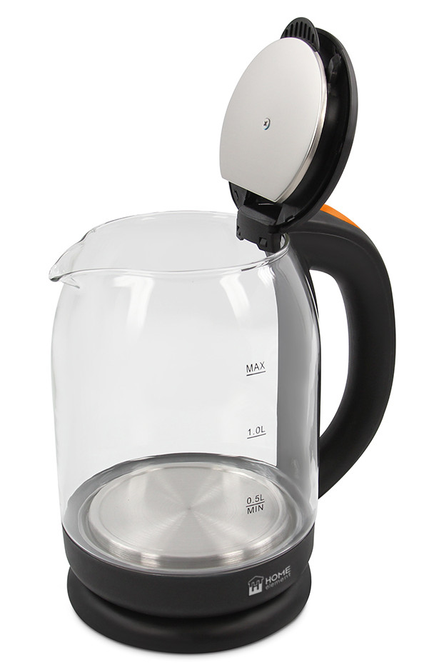 9091563 Электрочайник HOME ELEMENT HE-KT191 оранжевый STDN-0008636 - Вид №3