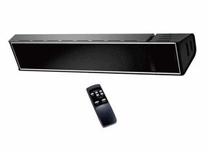 Излучающий диффузор для наружных и внутренних помещений из стеклокерамики и алюминия