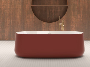 Акриловая овальная центральная ванна