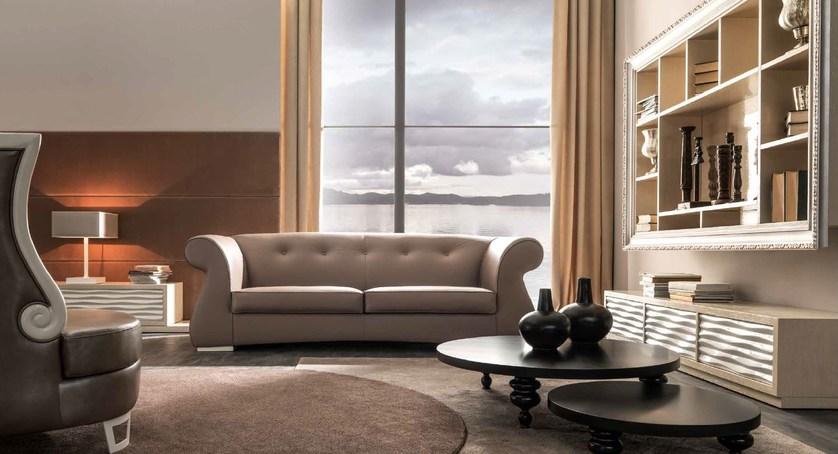 CorteZari Буфет из дуба с ящиками Zoe gold 439 - Вид №1