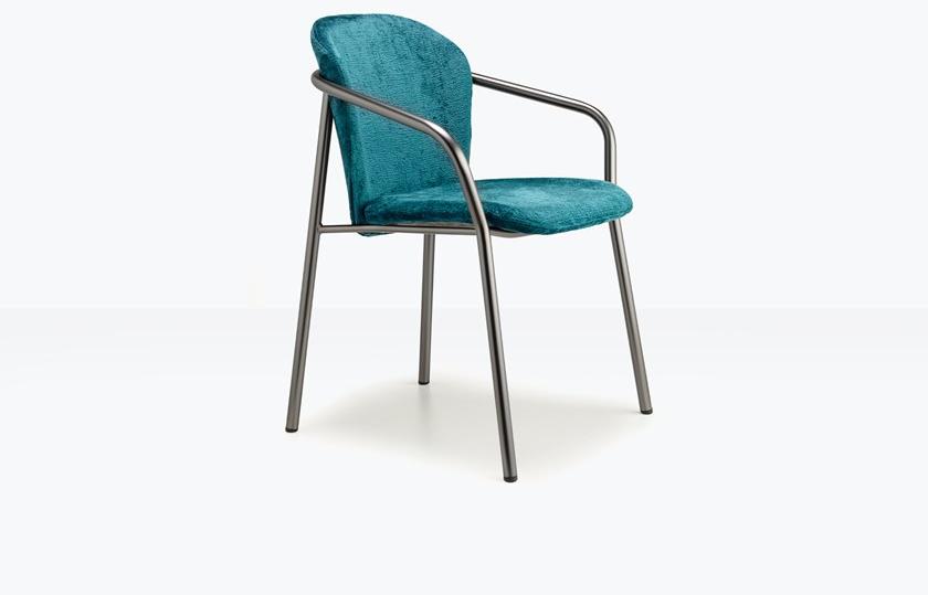 SCAB DESIGN Стальное мягкое кресло с подлокотниками Finn sun-id-1458956 - Вид №4