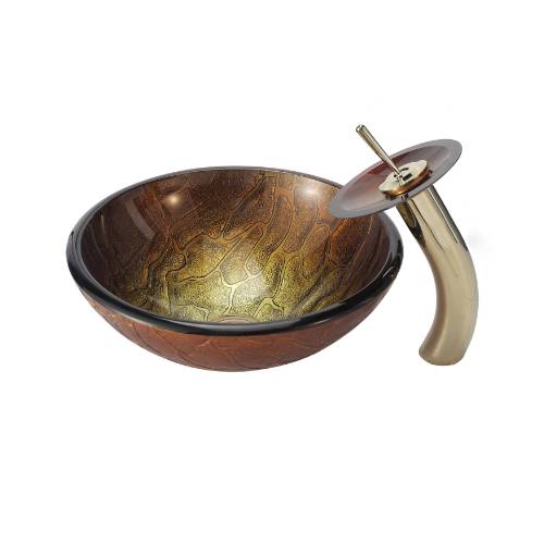 C-GV690-19mm-KGW1700 Накладная раковина на столешницу  прямоугольная Krausru 