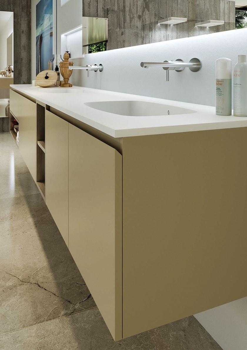 MOMA Design Тумба под умывальник подвесная двойная sun-id-1412279 - Вид №2