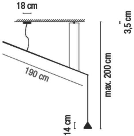 Vibia Подвесной светильник / торшер из углеродного волокна North sun-id-1423008 - Вид №10