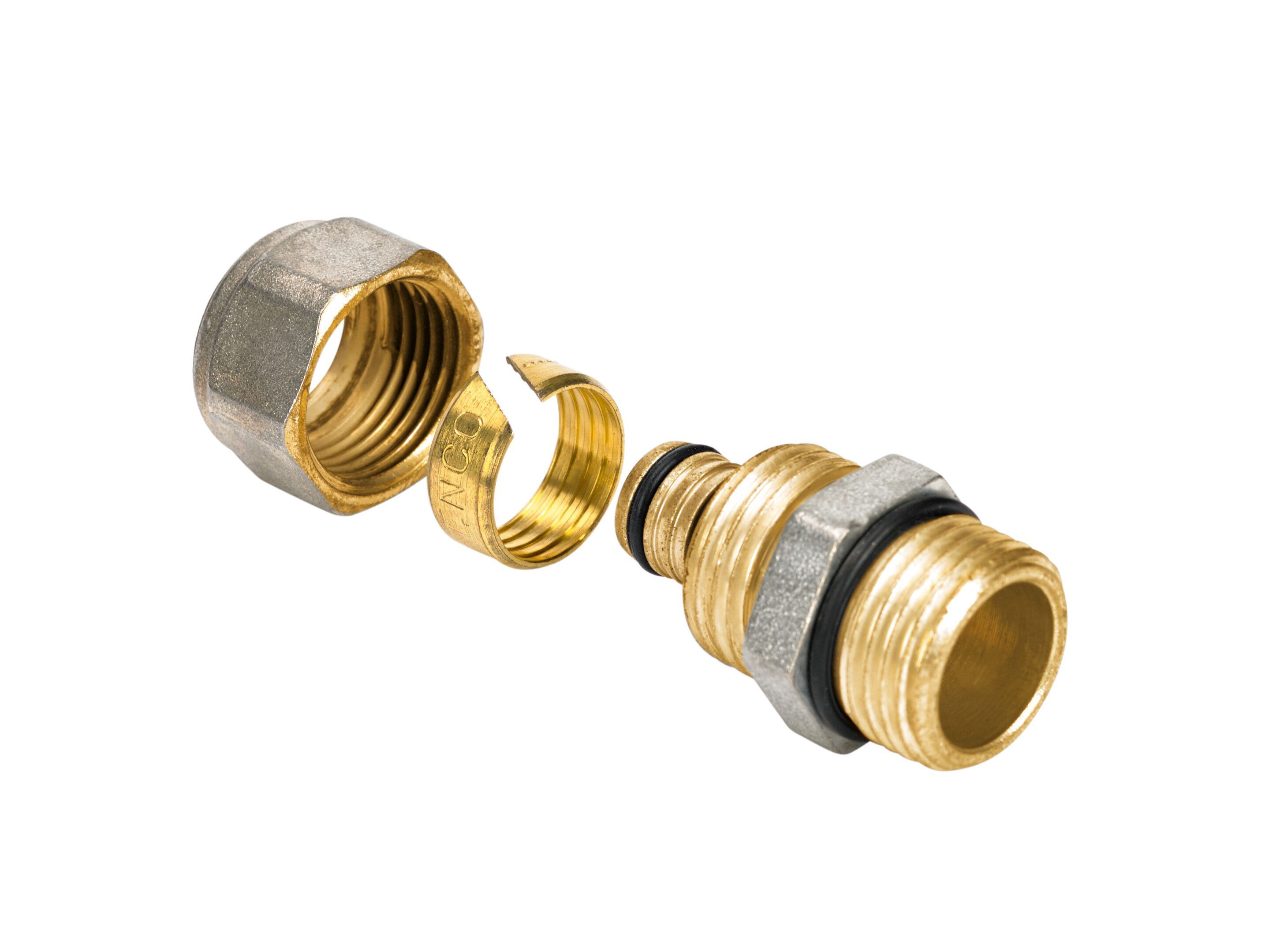 Латунь мужской рукав затянуть Cappellotto фитинги ARCH-00068156 - Вид №1