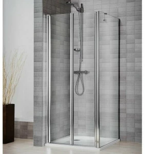 Duka Хрустальная душевая кабина с поддоном Vertica - con soli profili verticali V6pt