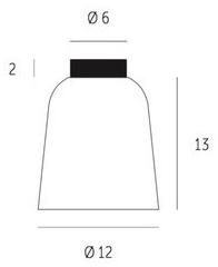 millelumen Керамический потолочный светильник Clavio sun-id-1374357 - Вид №2
