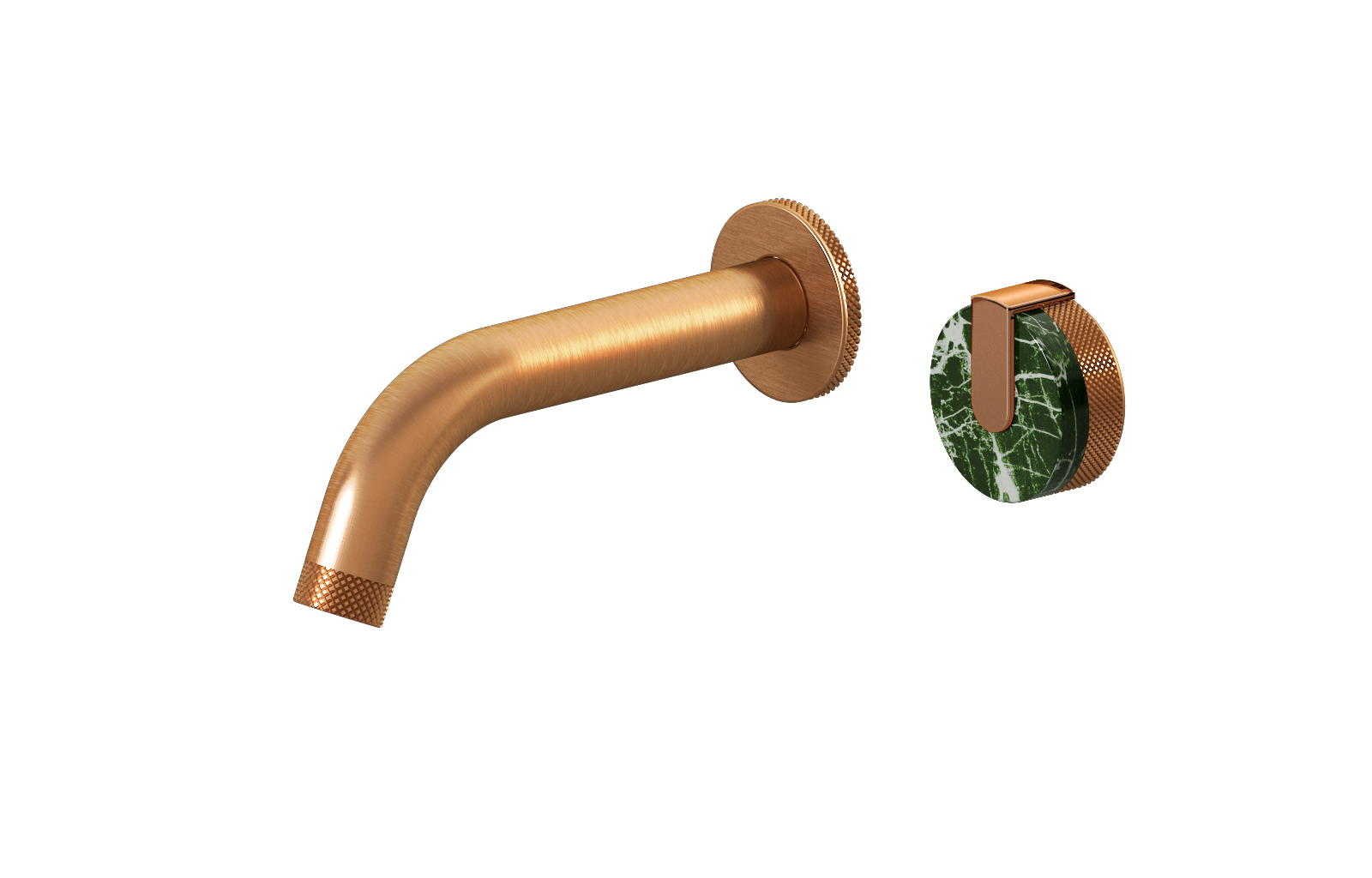 E-11535-R2MG-L1RG-BRG Настенный прогрессивный смеситель скрытого монтажа для раковины GRAFF MOD+