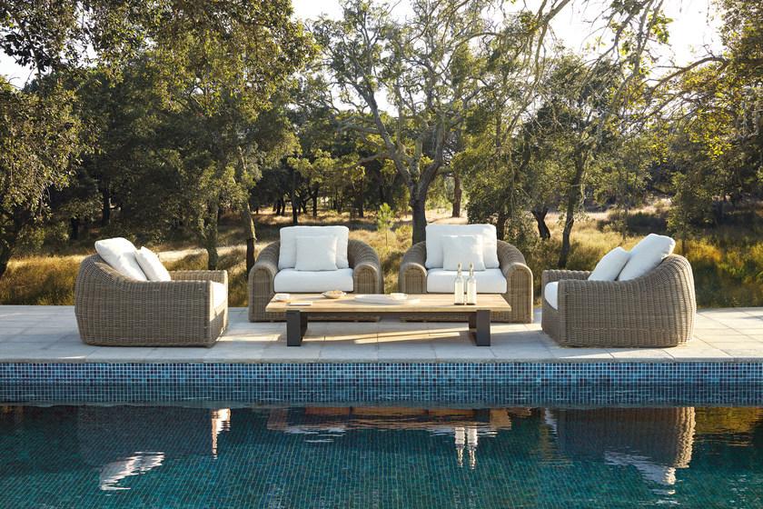 MANUTTI Веревочное садовое кресло с подлокотниками River sun-id-1481776 - Вид №2