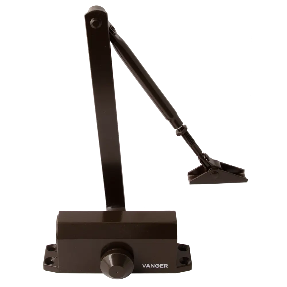 Доводчик дверной Vanger DC-45-BR, до 45 кг, цвет коричневый STLM-2132446
