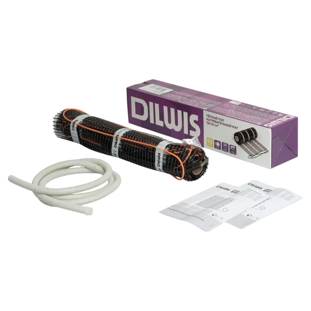 Нагревательный мат для теплого пола DILWIS 2.5 м2 400 Вт STLM-2156917 - Вид №1
