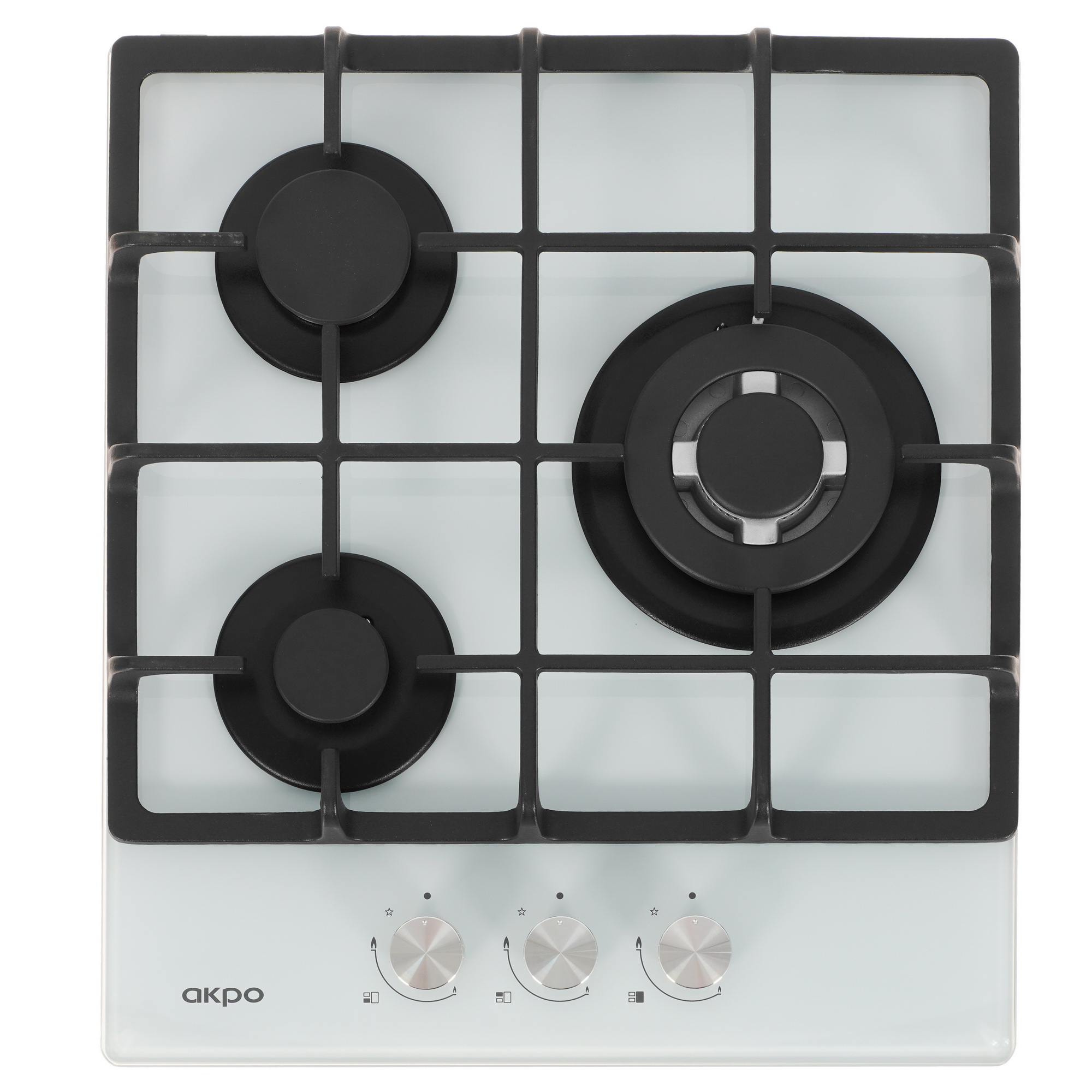 9928672 Газовая варочная поверхность Akpo PGA 453 FGC-T WH STDN-0006651