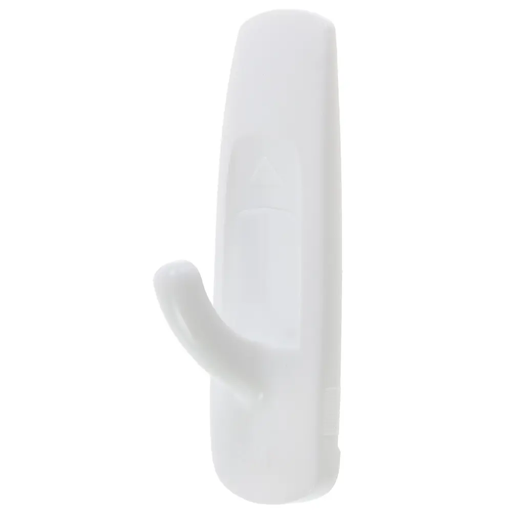 Крючок Command пластик максимальная нагрузка 1.3 кг 35 мм пластик цвет белый STLM-2103713