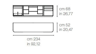 Шкаф с распашными дверями Grilli ARCH-00116959 - Вид №2