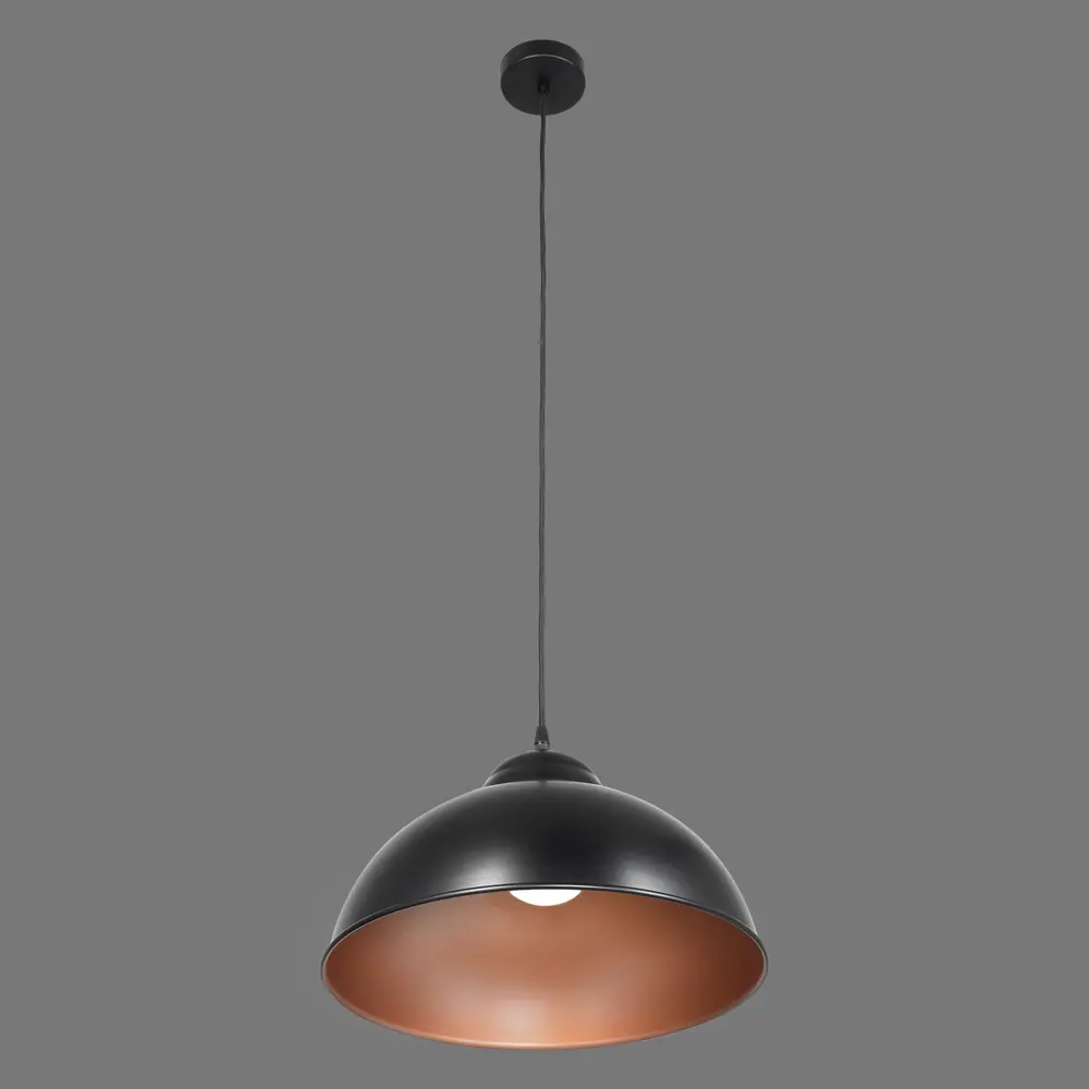 Подвесной светильник Eglo «Truro»-2» 1xE27x60 Вт, цвет чёрный/медный 18559734 STLM-2184013  - Вид №2