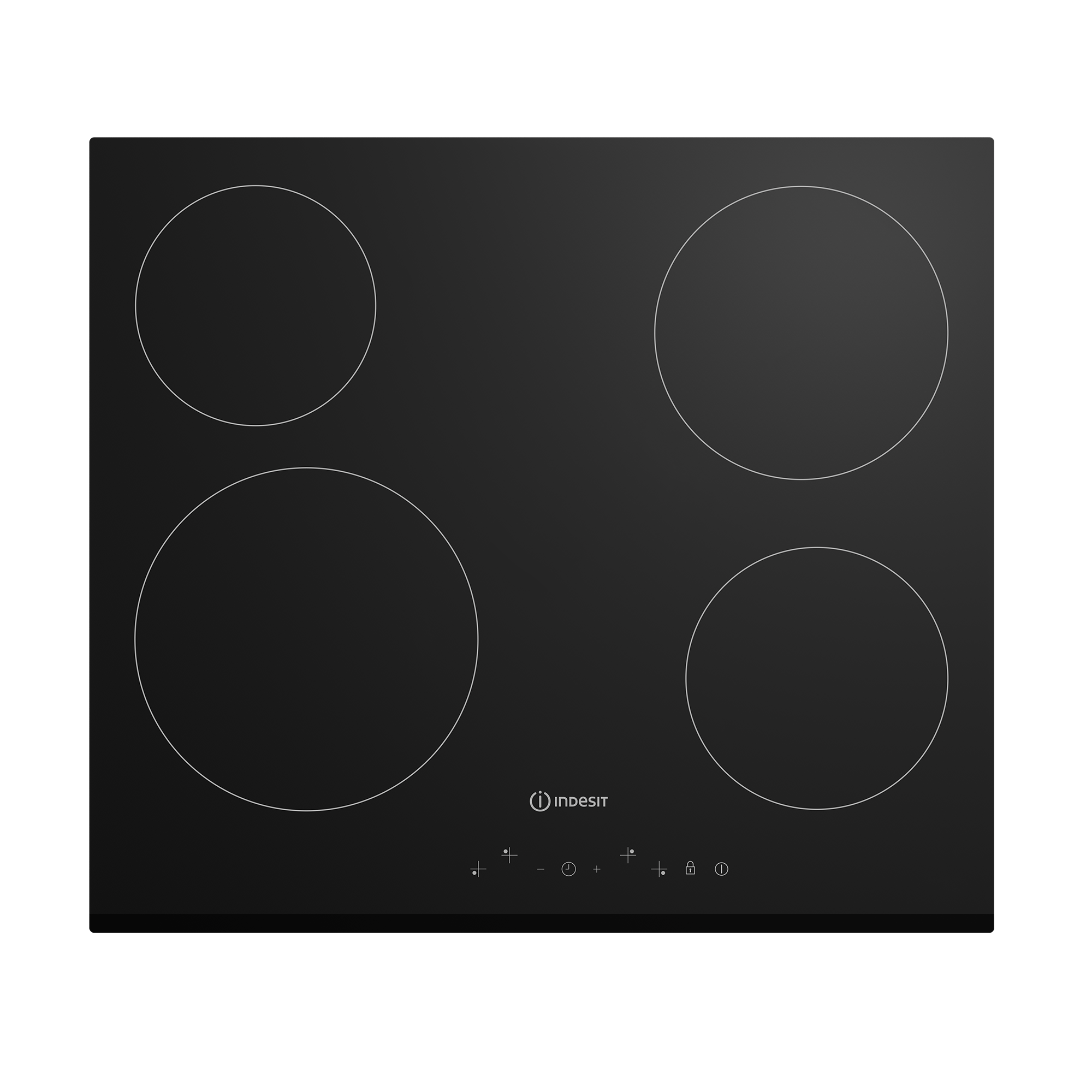 5499277 Духовой шкаф электрический Indesit IBFTE 3844 J BL + Варочная поверхность электрическая Indesit IRT 160 STDN-0087668 - Вид №1