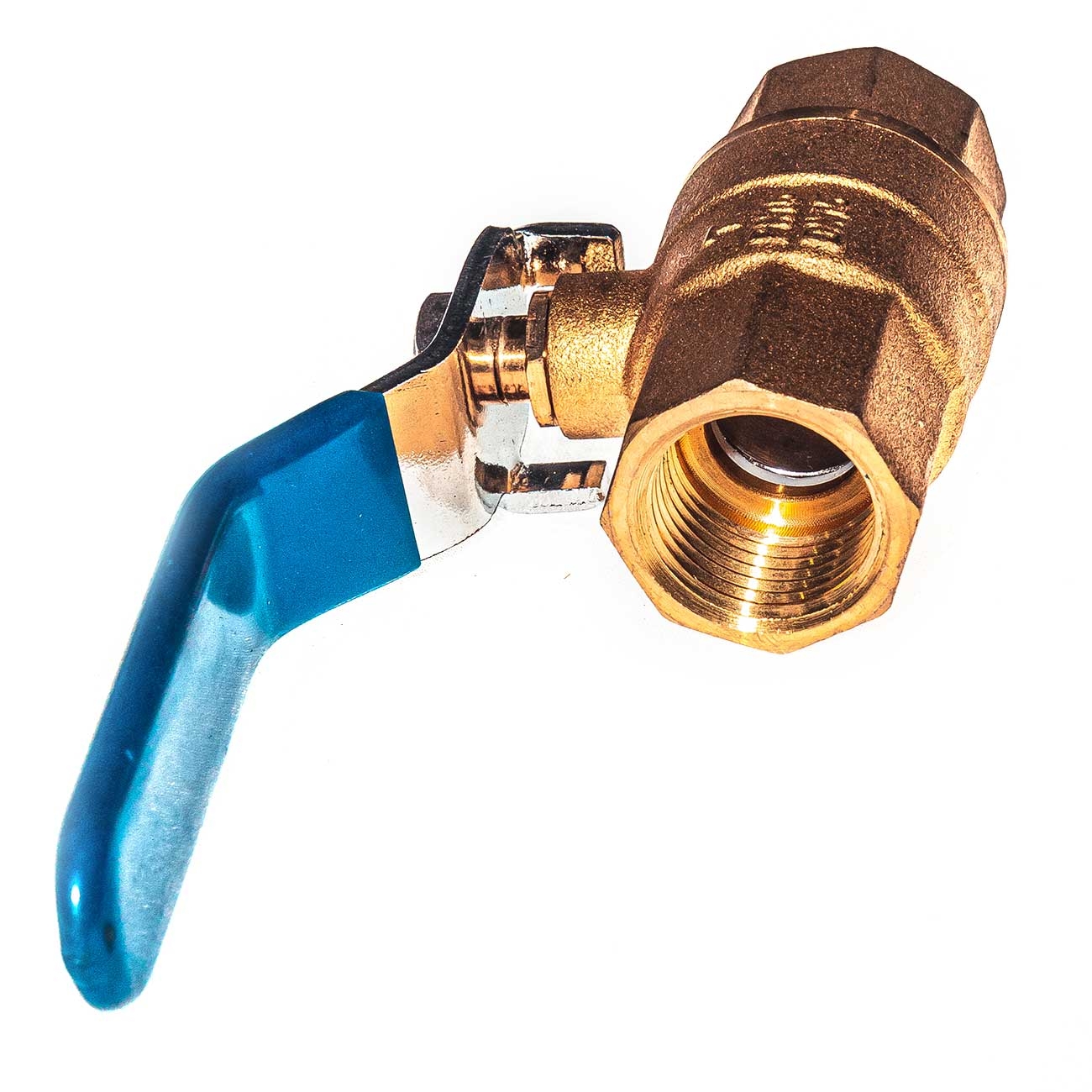 20502 Кран шаровой в/в 3/4" ручка, латунь LAB.Space  - Вид №2