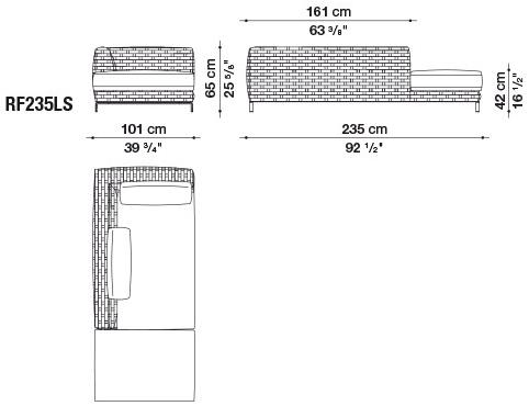 B&B Italia Outdoor Диван Ray outdoor sun-id-1493246 - Вид №9