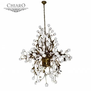 Люстра дизайнерская Years 2 белая бронза белая 3210105128 SUPERNW ДИЗАЙНЕРСКИЕ, CRYSTAL 055989 Белый