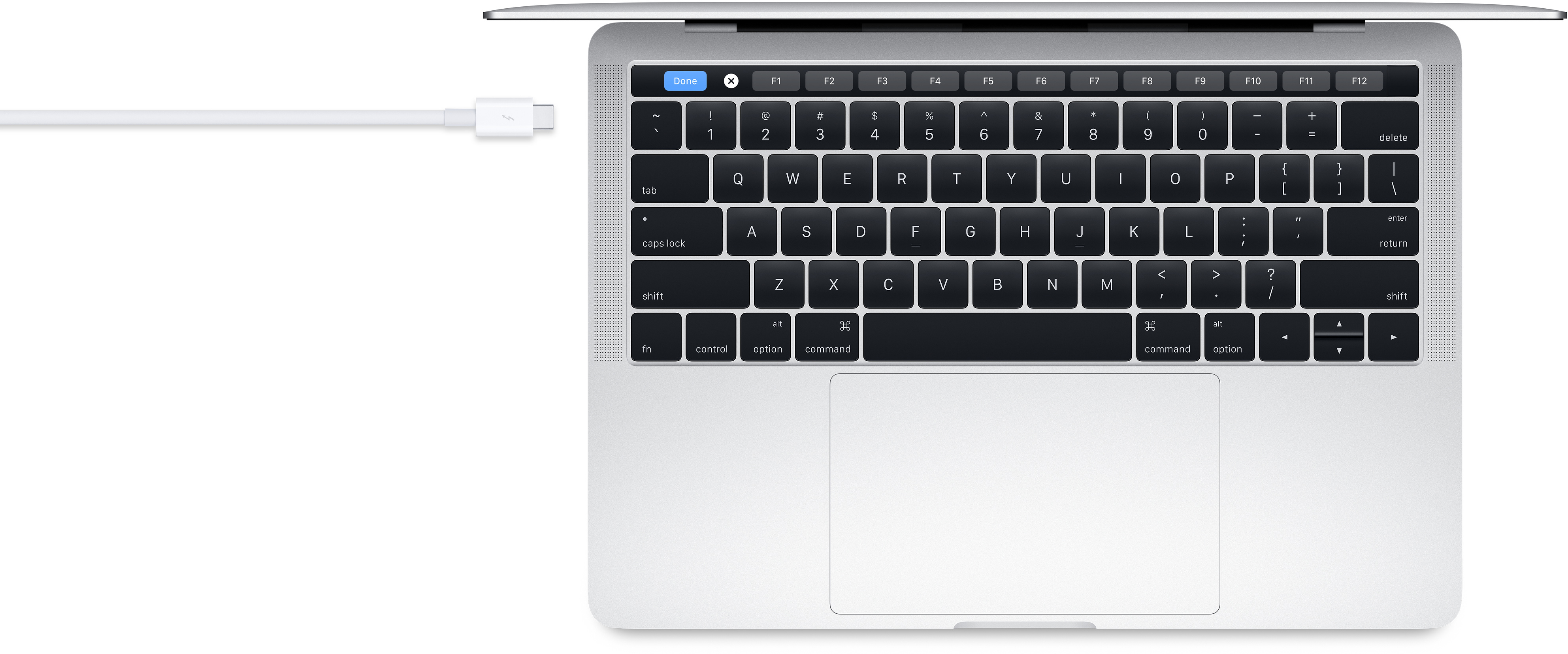 MQ4H2ZM/A Thunderbolt 3 (usb-c) cable (0.8m) Apple Santreyd  - Вид №2